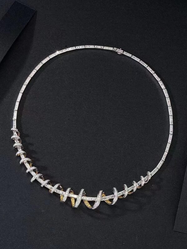 微信图片_20240725105052 SGARIT Fine Jewelry Factory Solid 18k White Gold 2.58 Carats Oval Cut Jewellery Yellow Luxury Natural Diamond Spiral Chain Nacelack