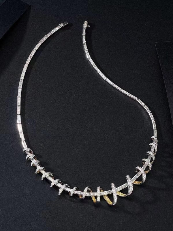 微信图片_20240725105133 SGARIT Fine Jewelry Factory Solid 18k White Gold 2.58 Carats Oval Cut Jewellery Yellow Luxury Natural Diamond Spiral Chain Nacelack