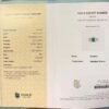 SGARIT Fine Jewelry Factories Solid 18k White Gold 1.19 Carats Emerald Cut Jewellery Green Luxury Zambia Natural Emerald Gemstone Ring