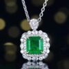 微信图片_202407270942112 SGARIT Fine Jewelry Produce Real 18k White Gold 1.63 Carats Emerald Cut Jewellery Green Luxury Zambia Natural Emerald Gemstone Ring