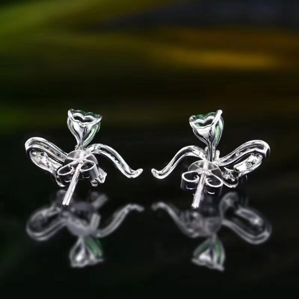 微信图片_20240727094326 SGARIT Fine Jewelry Factory Custom Real 18k White Gold 0.75 Carats Heart Cut Jewellery Green Luxury Natural Emerald Gemstone Ring