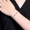微信图片_202407311024084 SGARIT Fine Jewelry Factory Solid 18k White Gold 1.76 Carats Oval Cut Jewellery Classic Engagement Anniversary Unheated Ruby Natural Gemstone Bracelet