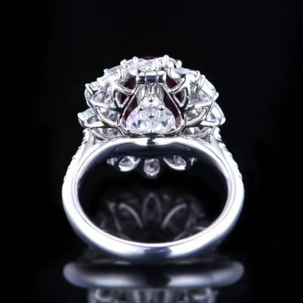 微信图片_20240731102447 SGARIT Fine Jewelry Factory Solid 18k White Gold 2.96 Carats Oval Cut Jewellery Classic Engagement Anniversary Unheated Pigeon Red Ruby Natural Gemstone Ring/Pendant