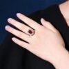 微信图片_202407311024471 SGARIT Fine Jewelry Factory Solid 18k White Gold 2.96 Carats Oval Cut Jewellery Classic Engagement Anniversary Unheated Pigeon Red Ruby Natural Gemstone Ring/Pendant