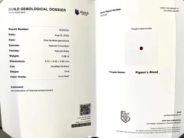 微信图片_202407311025442 SGARIT Fine Jewelry Custom Solid 18k White Gold 1.2 Carats Oval Cut Jewellery Luxury Natural Gemstone Mozambique Pigeon Blood Ruby Stud Earrings
