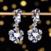 微信图片_202407311026212 Sgarit Fine Jewelry Custom Solid 18k White Gold 3.58 Carats Heart Cut Jewellery Luxury Natural Gemstone Sri Lanka Royal Blue Sapphire Eardrop Earrings