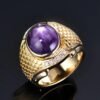 微信图片_202407311027201 SGARIT Fine Jewelry Custom Solid 18k White Gold 11.51 Carats Oval Cut Jewellery Luxury Natural Gemstone Myanmar Unburned Starlight Blue Sapphire Ring