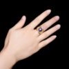 微信图片_202407311027203 SGARIT Fine Jewelry Custom Solid 18k White Gold 11.51 Carats Oval Cut Jewellery Luxury Natural Gemstone Myanmar Unburned Starlight Blue Sapphire Ring