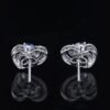 微信图片_20240731103112 SGARIT Fine Jewelry Custom Solid 18k White Gold 1.35 Carats Pear Cut Jewellery Luxury Natural Gemstone Sri Lanka Blue Sapphire Stud Earrings