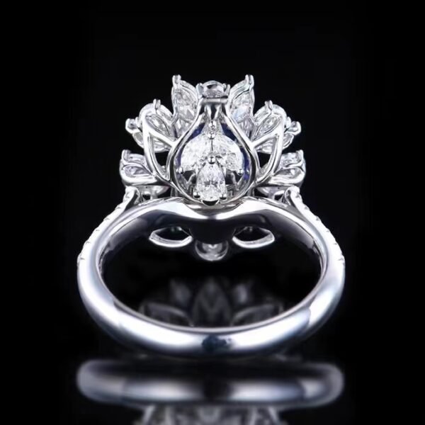微信图片_202407311031334 SGARIT Fine Jewelry Custom Solid 18k White Gold 3.21 Carats Oval Cut Jewellery Luxury Natural Gemstone Sri Lanka Unburnt Purple Sapphire Ring/Pendant