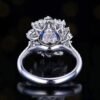 微信图片_202407311031525 SGARIT Fine Jewelry Custom Solid 18k White Gold 3.05 Carats Oval Cut Jewellery Luxury Natural Gemstone Sri Lanka Blue Sapphire Ring