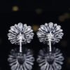 微信图片_202407311032111 SGARIT Fine Jewelry Custom Solid 18k White Gold 2.25 Carats Oval Cut Jewellery Luxury Natural Gemstone Sri Lanka Blue Sapphire Stud Earrings