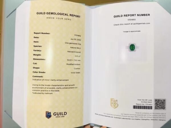 微信图片_202408021006313 SGARIT Fine Jewelry Factory Customized Solid 18k White Gold 3.01 Carats Oval Cut Jewellery Classic Engagement Anniversary VVG Green Natural Gemstone Emerald Ring