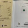 微信图片_202408021007494 SGARIT Fine Jewelry Factory Customized Solid 18k White Gold 4.04 Carats Emerald Cut Jewellery Classic Engagement Anniversary VVG Green Natural Gemstone Emerald Ring