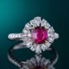 微信图片_202408021010572 SGARIT Fine Jewelry Factory Custom Solid 18k White Gold 1.3 Carats Oval Cut Jewellery Luxury Elegant Noble Natural Gemstone Mozambique Unheated Pigeon Red Ruby Ring