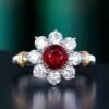 微信图片_20240802101120 SGARIT Fine Jewelry Factory Custom Solid 18k White Gold 1.6 Carats Round Brilliant Cut Jewellery Luxury Elegant Noble Natural Gemstone Mozambique Unheated Pigeon Red Ruby Ring/Pendant