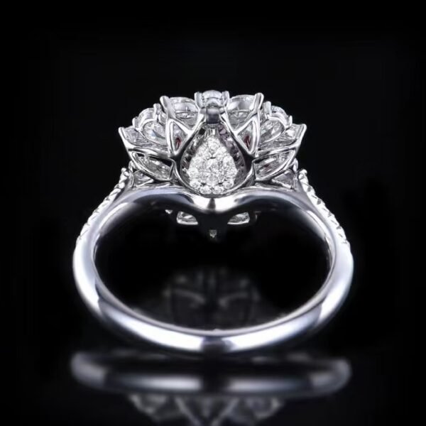 微信图片_202408021011391 SGARIT Fine Jewelry Factory Custom Solid 18k White Gold 1.23 Carats Heart Cut Jewellery Luxury Elegant Noble Natural Gemstone Unburnt Pigeon Red Ruby Ring/Pendant