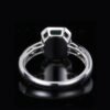 微信图片_202408021014304 SGARIT Fine Jewelry Factory Customized Solid 18k White Gold 1.03 Carats Emerald Cut Jewellery Classic Engagement Anniversary Vivid Green Natural Afghanistan Gemstone Emerald Ring