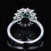 微信图片_202408021015243 SGARIT Fine Jewelry Factory Customized Solid 18k White Gold 0.82 Carats Carre Cut Jewellery Classic Engagement Anniversary Vitreous Natural Gemstone Emerald Ring/Pendant