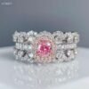 微信图片_20240805094234 SGARIT Fine Jewelry Wholesale Custom Solid 18k White Gold 0.51 Carats Cushion Cut Jewellery Luxury Light pinkish Brown Natural Diamond SI1 Ring
