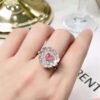 微信图片_20240805094428 SGARIT Fine Jewelry Supplier Custom Solid 18k White Gold 0.55 Carats Heart Cut Jewellery Luxury Fancy Orangy Pink Natural Diamond VS1 Ring