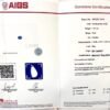 微信图片_202408061019347 SGARIT Fine Jewelry Manufacturer Custom Real 18k White Gold 3.15 Carats Oval Cut Jewellery Luxury Natural Gemstone Sri Lanka Cornflower Sapphire Earrings