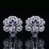微信图片_202408061020431 SGARIT Fine Jewelry Manufacturer Custom Real 18k White Gold 4.1 Carats Cushion Cut Jewellery Luxury Natural Gemstone Sri Lanka Blue Sapphire Earrings