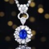 微信图片_20240806103044 SGARIT Fine Jewelry Manufacturers Customized Solid 18k White Gold 2.8 Carats Cushion Cut Jewellery Classic Engagement Anniversary Natural Unburnt Cornflower Sapphire Gemstone Ring/Pendant