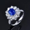 微信图片_202408061030441 SGARIT Fine Jewelry Manufacturers Customized Solid 18k White Gold 2.8 Carats Cushion Cut Jewellery Classic Engagement Anniversary Natural Unburnt Cornflower Sapphire Gemstone Ring/Pendant