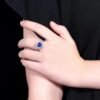 微信图片_202408061031442 SGARIT Fine Jewelry Manufacturers Customized Solid 18k White Gold 2.21 Carats Heart Cut Jewellery Classic Engagement Anniversary Natural Sri Lanka Royal Blue Sapphire Gemstone Ring/Pendant