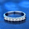 O1CN01713jQj1inoJvy2PaS_!!1695904458-0-cib 925 Sterling Silver Moissanite Diamond Ring