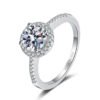 O1CN019owOwC1NjarOpDWr4_!!2211758461606-0-cib 1ct 925 Sterling Silver Moissanite Diamond Wedding Ring With Certificate