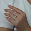 O1CN01CuHdkD1g2WKYYyh56_!!3896764084-0-cib 925 Sterling Silver 2*4Mm Moissanite Wedding Ring