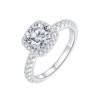 O1CN01LgNoke1g2WE1SZzxl_!!3896764084-0-cib 925 Sterling Silver 3Ct Moissanite Wedding Ring