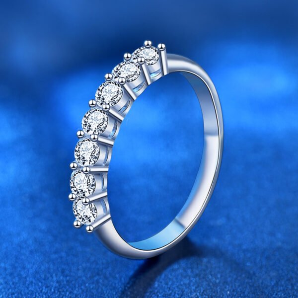 O1CN01XJeJP31inoJsL15DX_!!1695904458-0-cib 925 Sterling Silver Moissanite Diamond Ring