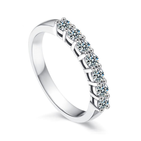 O1CN01cfXg5c1inodkYjdns_!!1695904458-0-cib 925 Sterling Silver Moissanite Diamond Ring