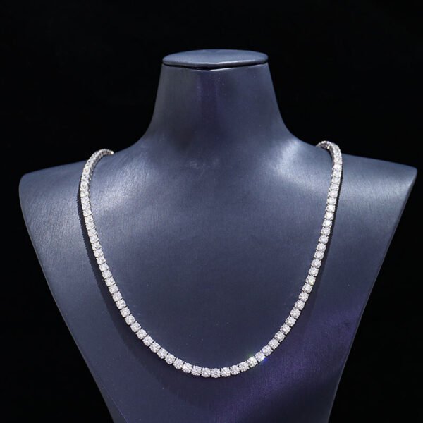 O1CN01frOxFZ1mY1RAZ0mtW_!!2217544544965-0-cib 925 Sterling Silver Moissanite Necklace