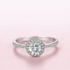 O1CN01gkkzN61NjarTwxjTj_!!2211758461606-0-cib 1ct 925 Sterling Silver Moissanite Diamond Wedding Ring With Certificate