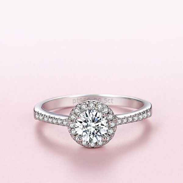 O1CN01l5zM7R1NjarTA71lV_!!2211758461606-0-cib 1ct 925 Sterling Silver Moissanite Diamond Wedding Ring With Certificate
