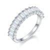 O1CN01qBlGi21g2WLEk2Ip0_!!3896764084-0-cib 925 Sterling Silver 2*4Mm Moissanite Wedding Ring