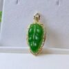 微信图片_202409181529531 SGARIT Manufacturer 18K Gold Jewellery Natural Nephrite Hetian Jasper Jade Leaf Pendant Jewelry