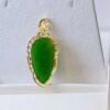 微信图片_202409181529534 SGARIT Manufacturer 18K Gold Jewellery Natural Nephrite Hetian Jasper Jade Leaf Pendant Jewelry