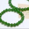 微信图片_202409181533112 SGARIT Wholesale 18K Gold Jewellery 8mm Natural Nephrite Hetian Jasper Jade Yang Green Bracelet Jewelry