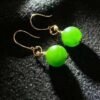 微信图片_202409181534301 SGARIT Manufacturer 18K Gold Jewellery Round Brilliant Cut Natural Nephrite Hetian Jasper Jade Bead Earrings Jewelry