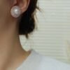 14K Filled Gold Natural Waterfresh Pearls Earrings