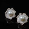 14K Filled Gold Natural Fresh Water Pearls Earrings
