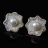 14K Filled Gold Natural Fresh Water Pearls Earrings