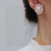 14K Filled Gold Natural Fresh Water Pearls Earrings