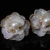 14K Filled Gold Natural Edison Pearls Earrings