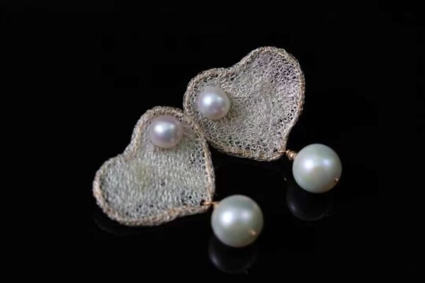 微信图片_20240926152738 14K Filled Gold Natural Fresh Water Pearls 10mm 11mm Earrings